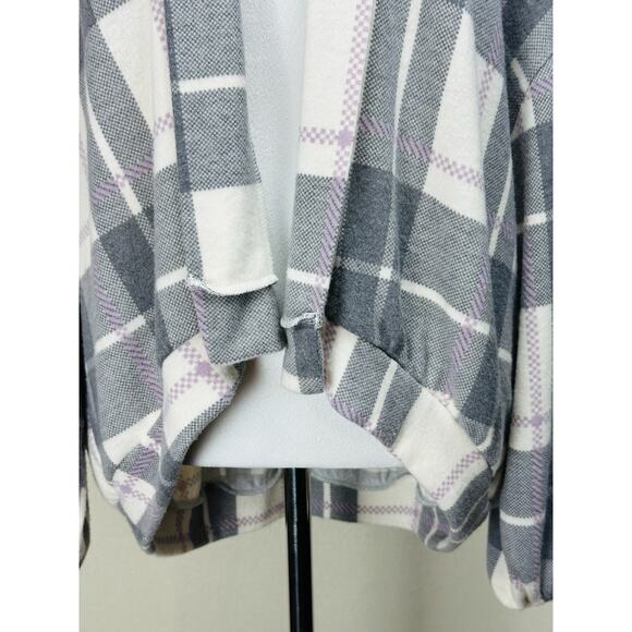 Entro Women’s Open Front Sweater Sz S Light Weight Mid Length Boxy Loose Fit - Picture 3 of 14